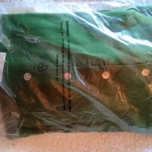 NWT L.L. Bean Long Sleeve Green Shirt
